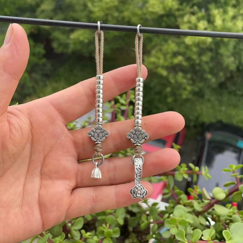 Jewelry Making Kit - Tibetisches Silber-Seitenhängezubehör für komplettes 108 DIY