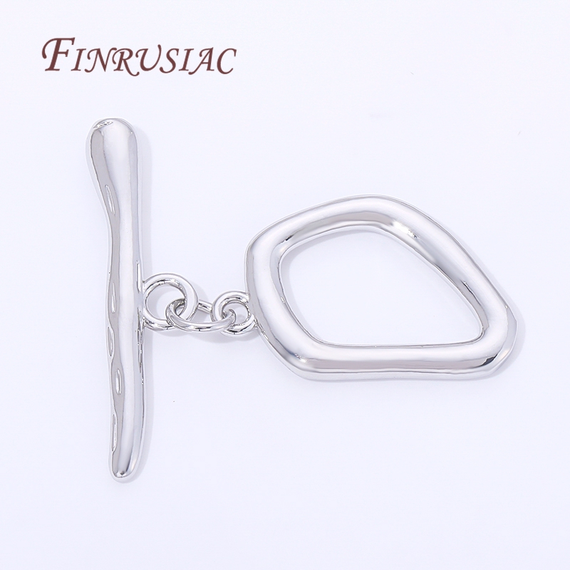 Toggle Clasp Gold - 2/4/6 Stück rhodinierte Knebelverschlüsse für die