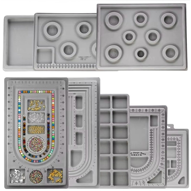 Bead Mat Velvet - 1 Stück Perlenbrett für die Schmuckherstellung,