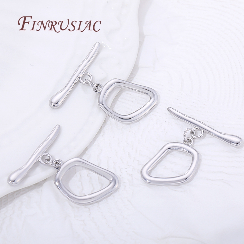 2/4/6 Stück rhodinierte Knebel – Toggle Clasp Gold Bewertung und Preis