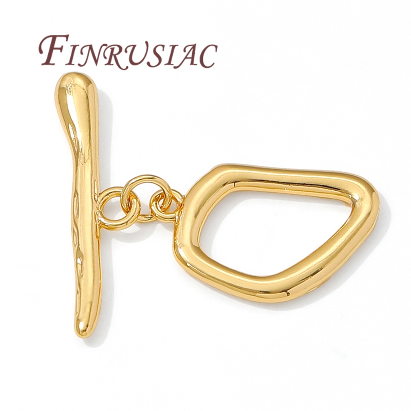 2/4/6 Stück rhodinierte Knebel – Toggle Clasp Gold Bewertung und Preis