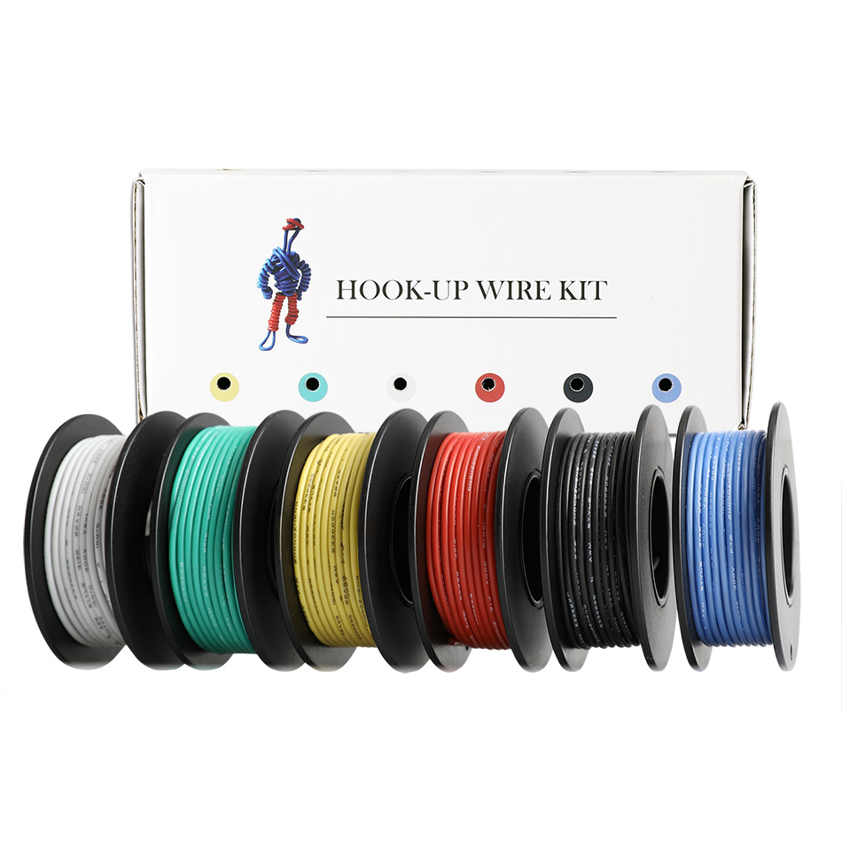 26/24/22/18 AWG (6 Farben Gemi – Wire 22 Gauge Copper Bewertung und Preis