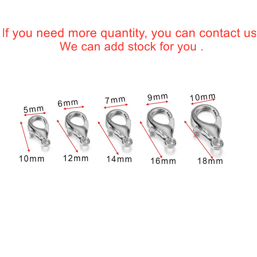 10 Stück/Set Hummerverschlüsse – Jewelry Making Designs Bewertung und Preis