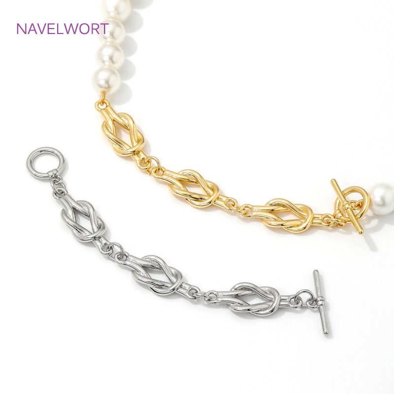 18K vergoldete OT-Verschlüsse, – Toggle Clasp Gold Bewertung und Preis