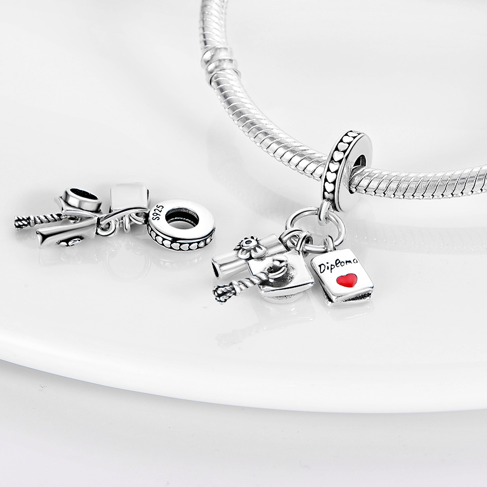 Charms für Abschlussfeiern, Di – Jewelry Making Diploma Bewertung und Preis