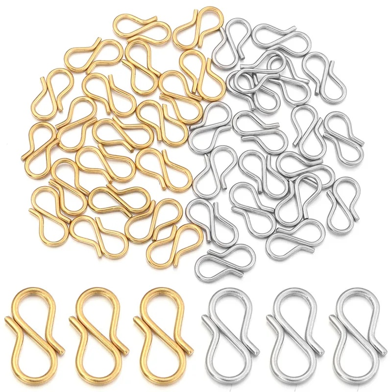 30 Stück Edelstahl S-förmige E – Jewelry Making Designs Bewertung und Preis