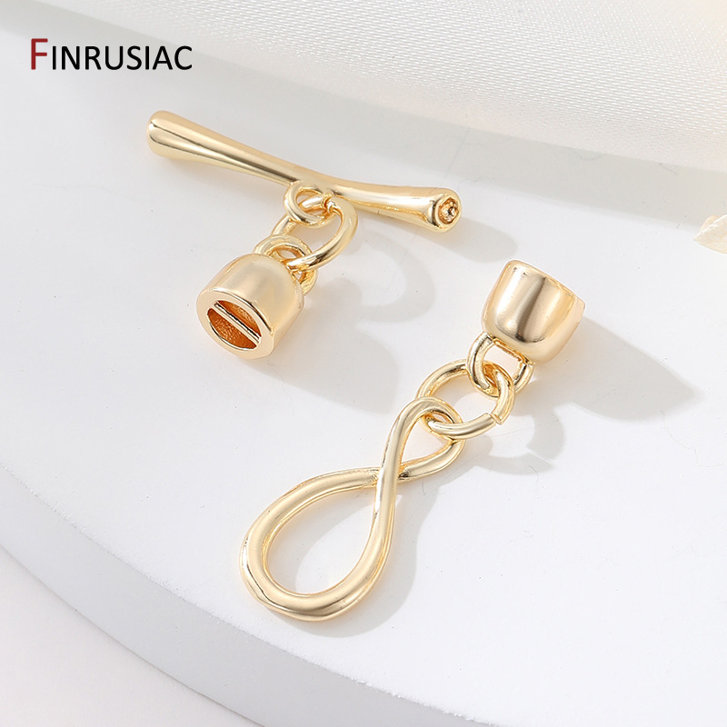 14K vergoldete Unendlichkeitss – Toggle Clasp Gold Bewertung und Preis