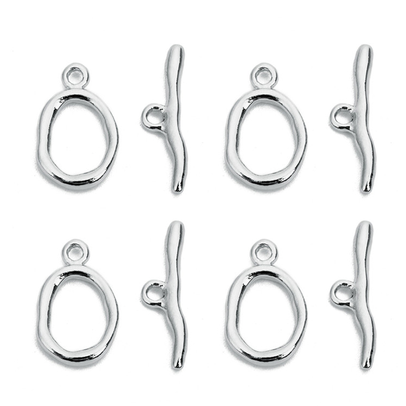 Neue unregelmäßige gebogene OT – Toggle Clasp Gold Bewertung und Preis