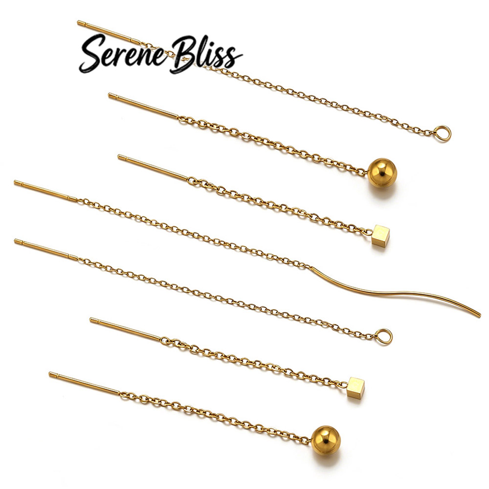 10 Stück Edelstahl Lange Ohrhä – Jewelry Making Thread Bewertung und Preis