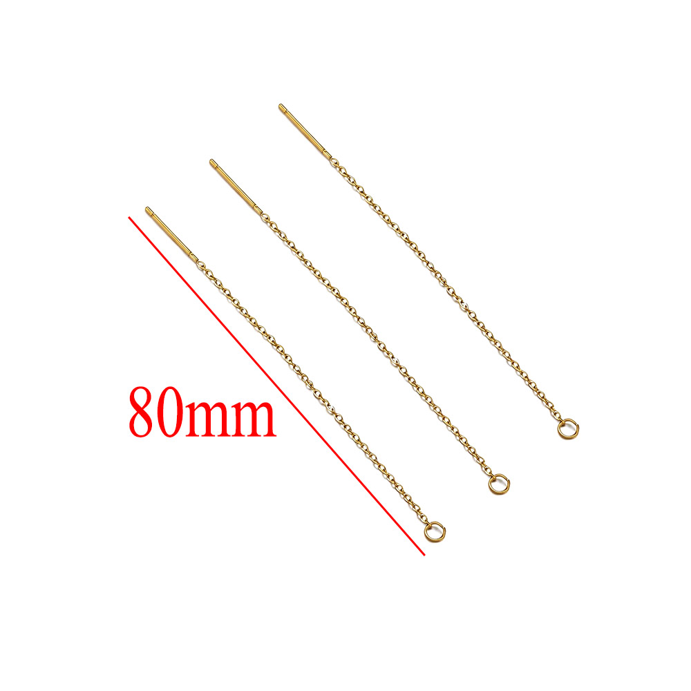 10 Stück Edelstahl Lange Ohrhä – Jewelry Making Thread Bewertung und Preis