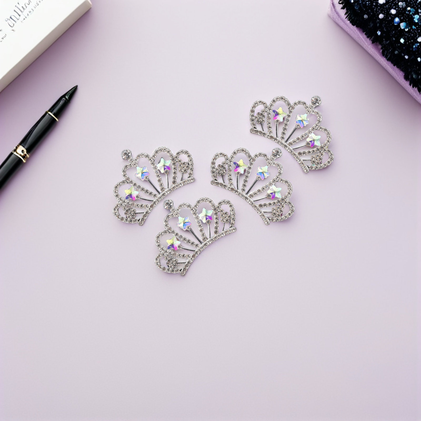 10 Stück Mini-Strass-Kronen-An – Jewelry Making Party For Adults Bewertung und Preis