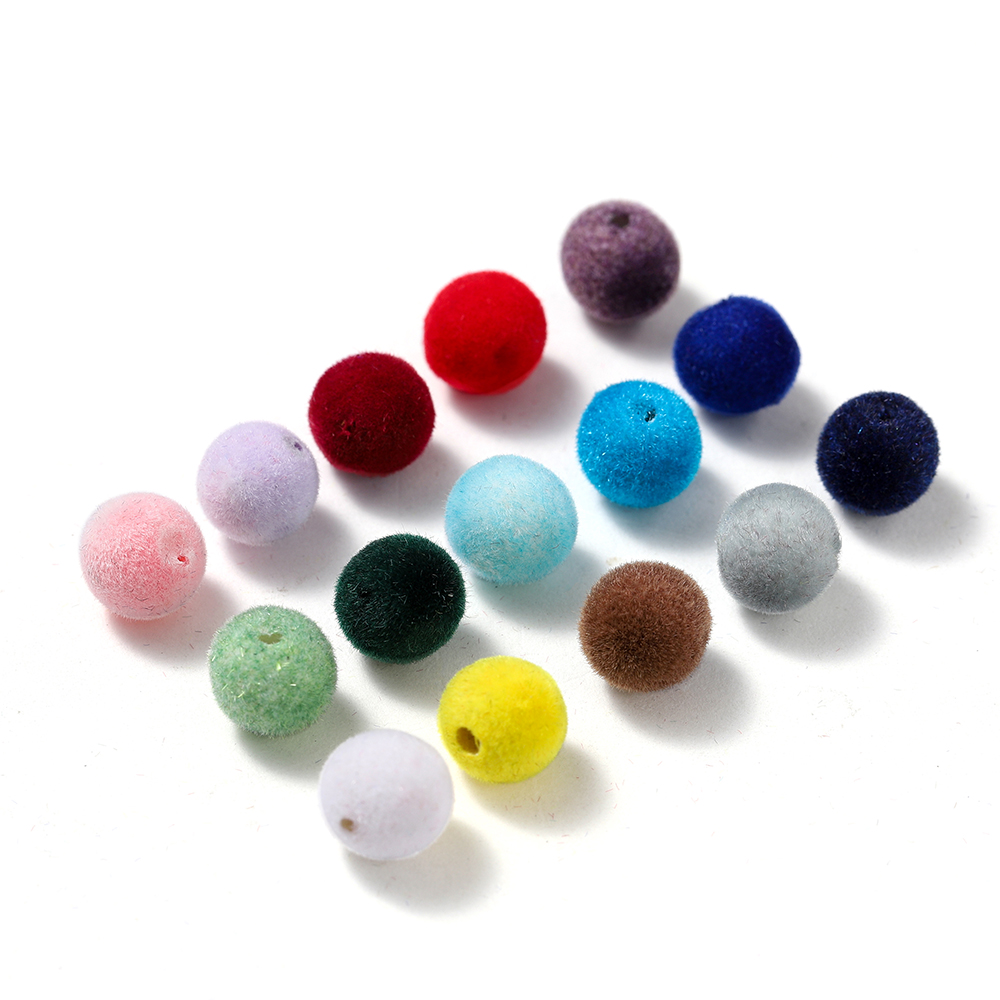 30 Stück 8/10 mm bunte Acryl-B – Bead Mat Velvet Bewertung und Preis