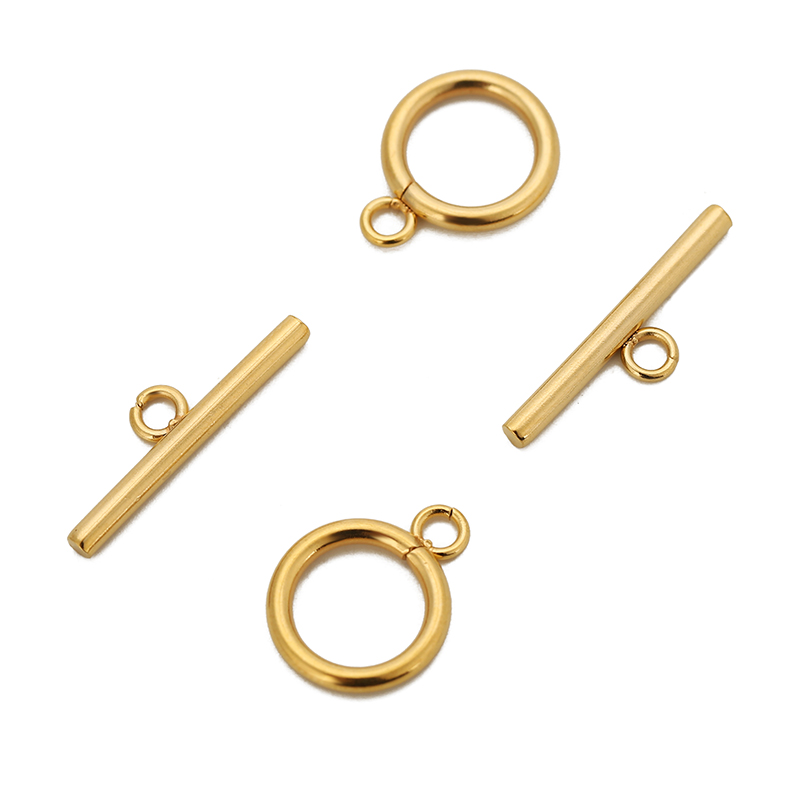 5/10 sätze/paket Edelstahl OT  – Toggle Clasp Gold Bewertung und Preis