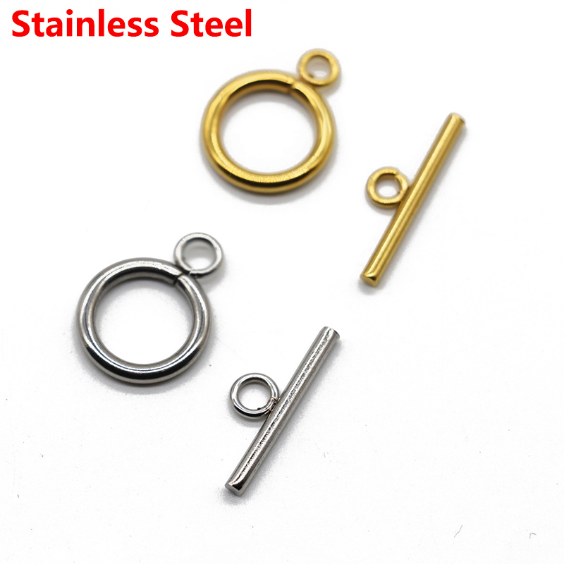 5/10 sätze/paket Edelstahl OT  – Toggle Clasp Gold Bewertung und Preis