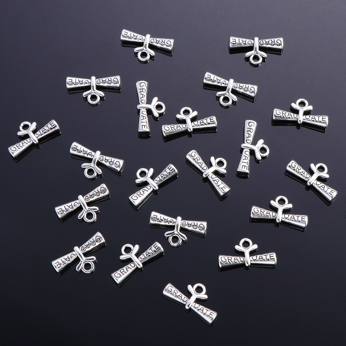 20 Stück Abschluss-Diplom-Anhä – Jewelry Making Diploma Bewertung und Preis