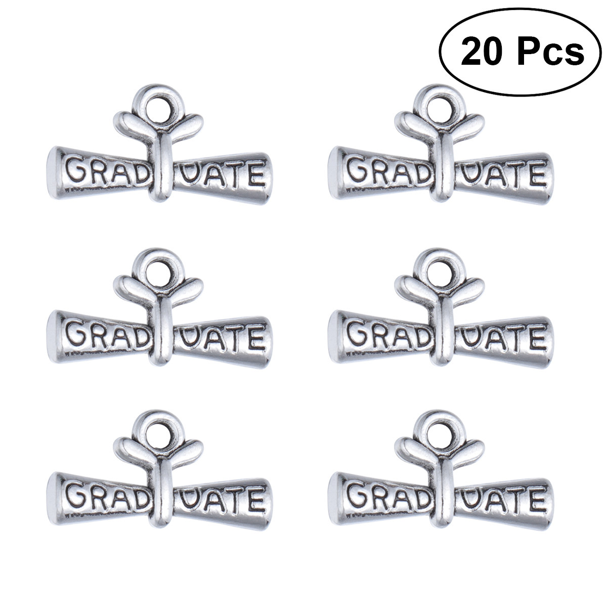 20 Stück Abschluss-Diplom-Anhä – Jewelry Making Diploma Bewertung und Preis