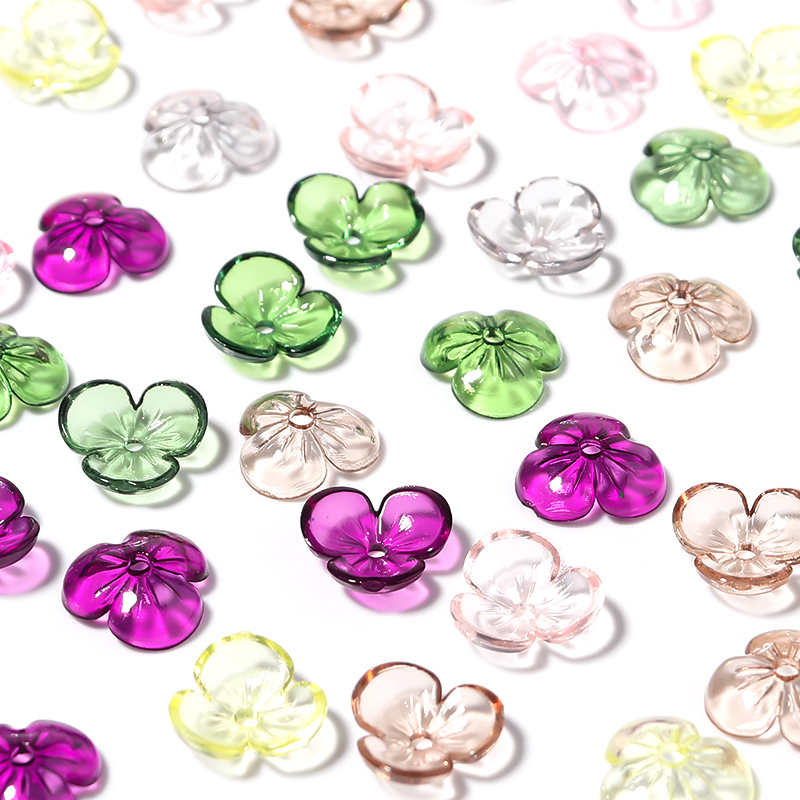 20 teile/los Transparent Harz  – Bead Cap Flower Bewertung und Preis