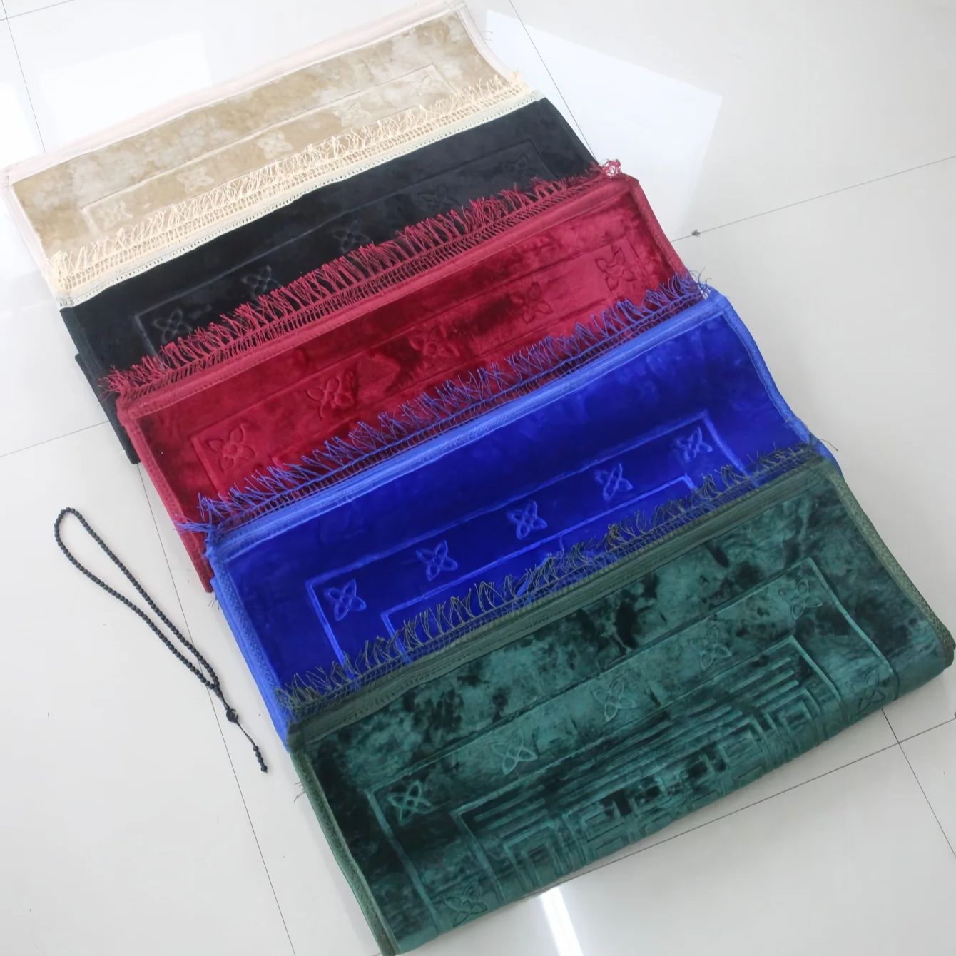 2 Stück/1 Set Gebetsteppich Mu – Bead Mat Velvet Bewertung und Preis