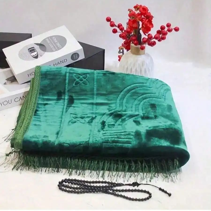 2 Stück/1 Set Gebetsteppich Mu – Bead Mat Velvet Bewertung und Preis