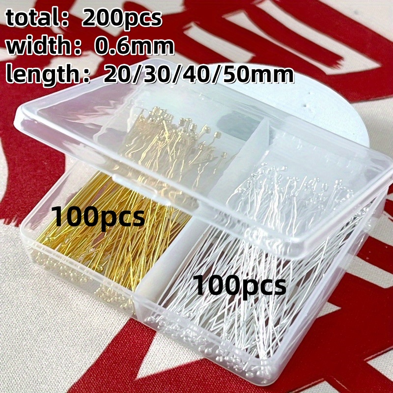 200 Stück Kupfer-Kugelschreibe – Jewelry Making Kit Bewertung und Preis