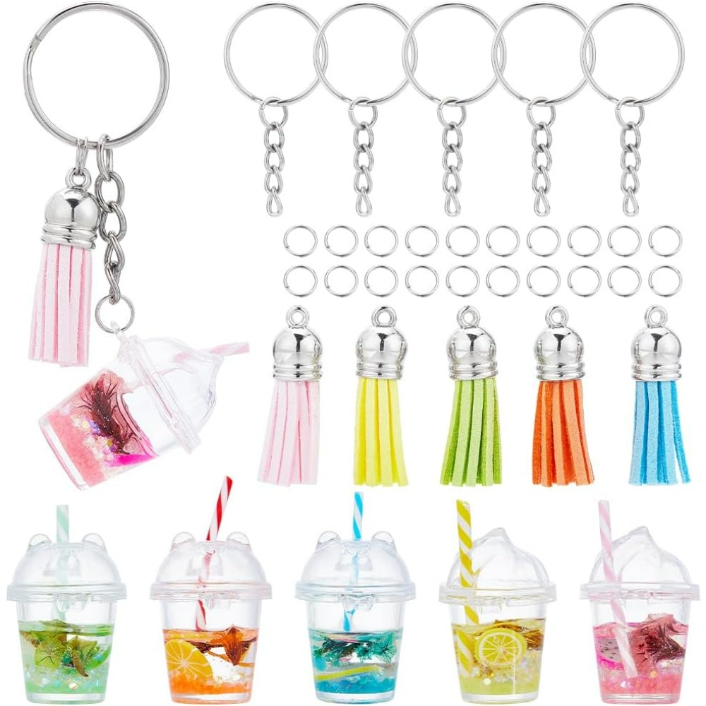 35 Stück DIY 5 Sets Bubble Tea – Jewelry Making Kit Bewertung und Preis