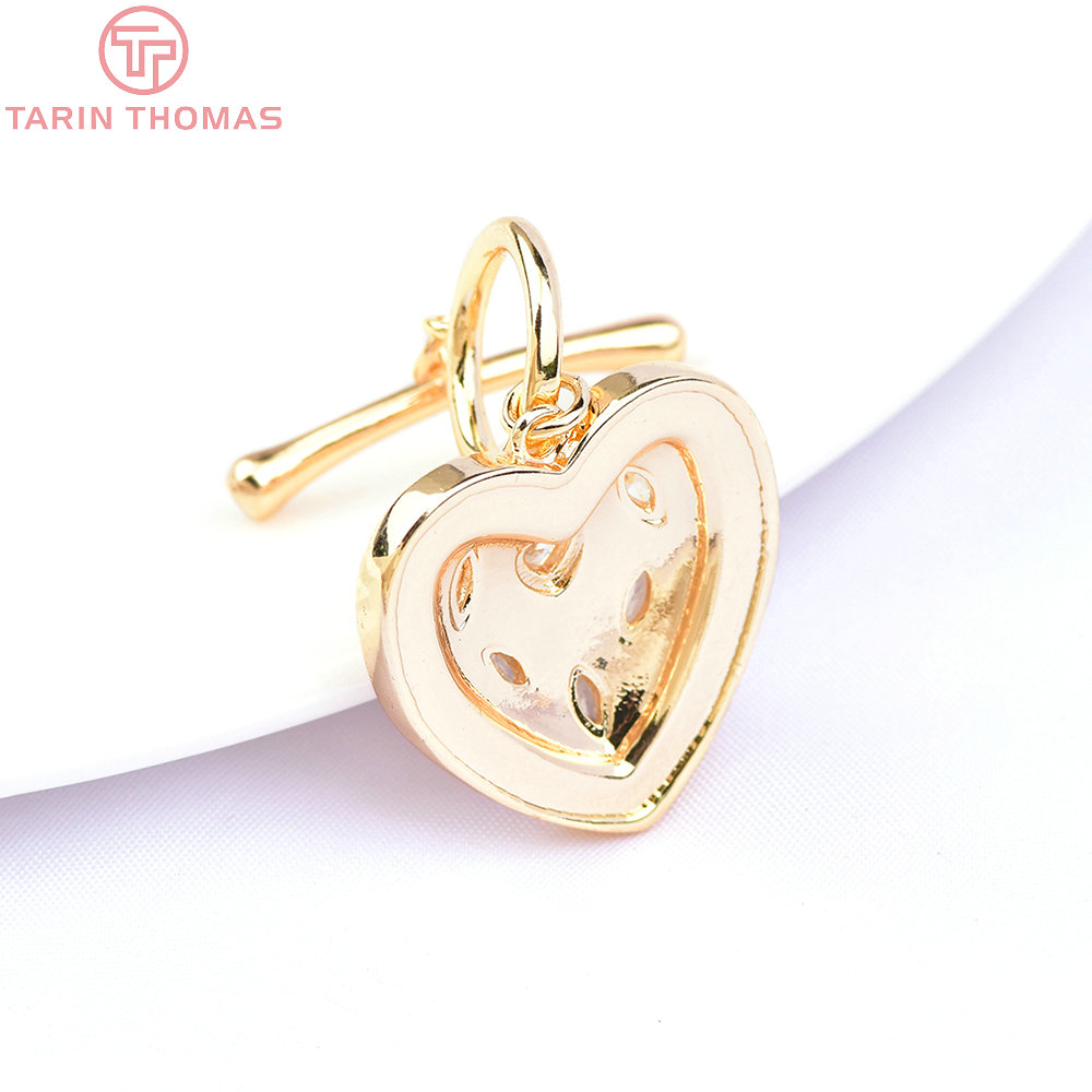 (6395) 2 Sets 24K Gold Farbe Ü – Toggle Clasp Gold Bewertung und Preis