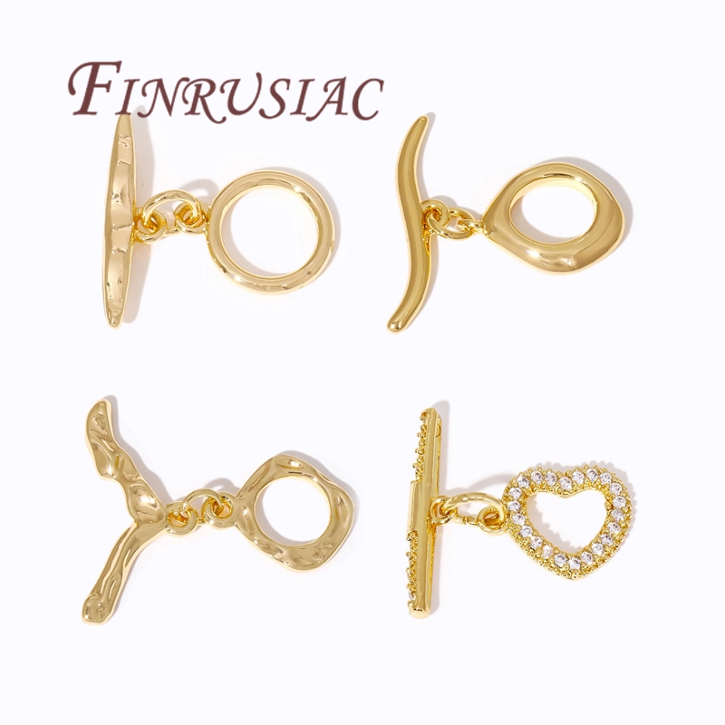 18K vergoldeter OT-Kippverschl – Toggle Clasp Gold Bewertung und Preis