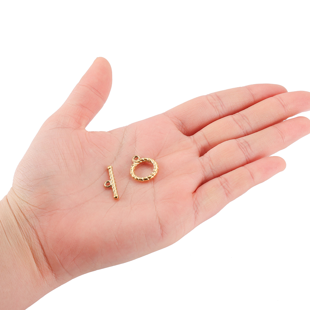 16 arten Gold Hohe Qualität Ed – Toggle Clasp Gold Bewertung und Preis