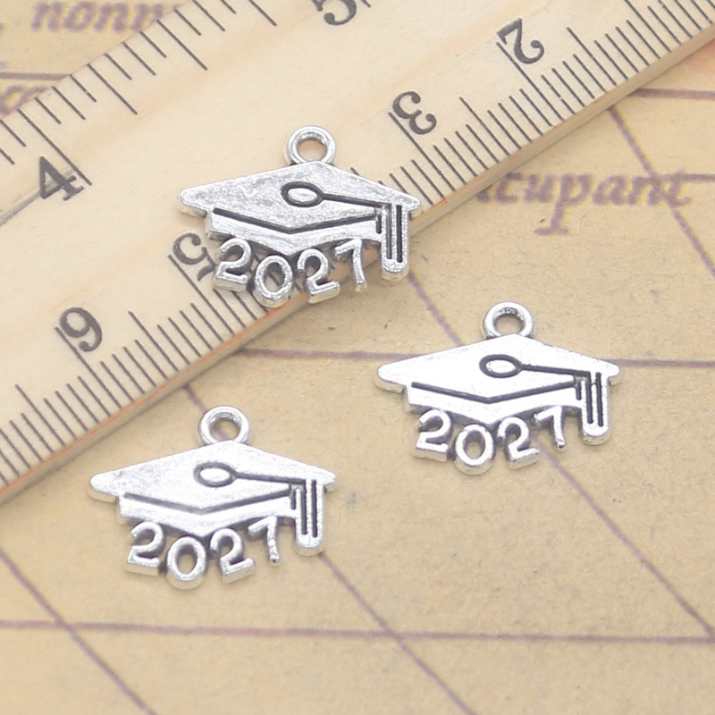 30 Stück Charms 2027 Graduieru – Jewelry Making Diploma Bewertung und Preis