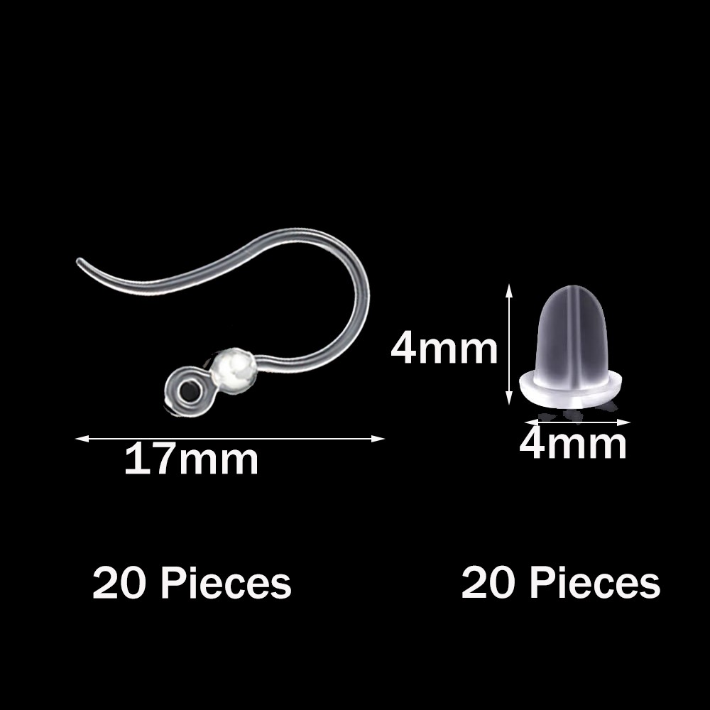 40 Stück durchsichtige Kunstst – Jewelry Making Thread Bewertung und Preis