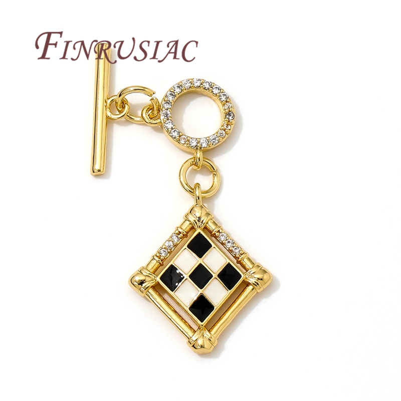 18K vergoldete Knebelverschlüs – Toggle Clasp Gold Bewertung und Preis