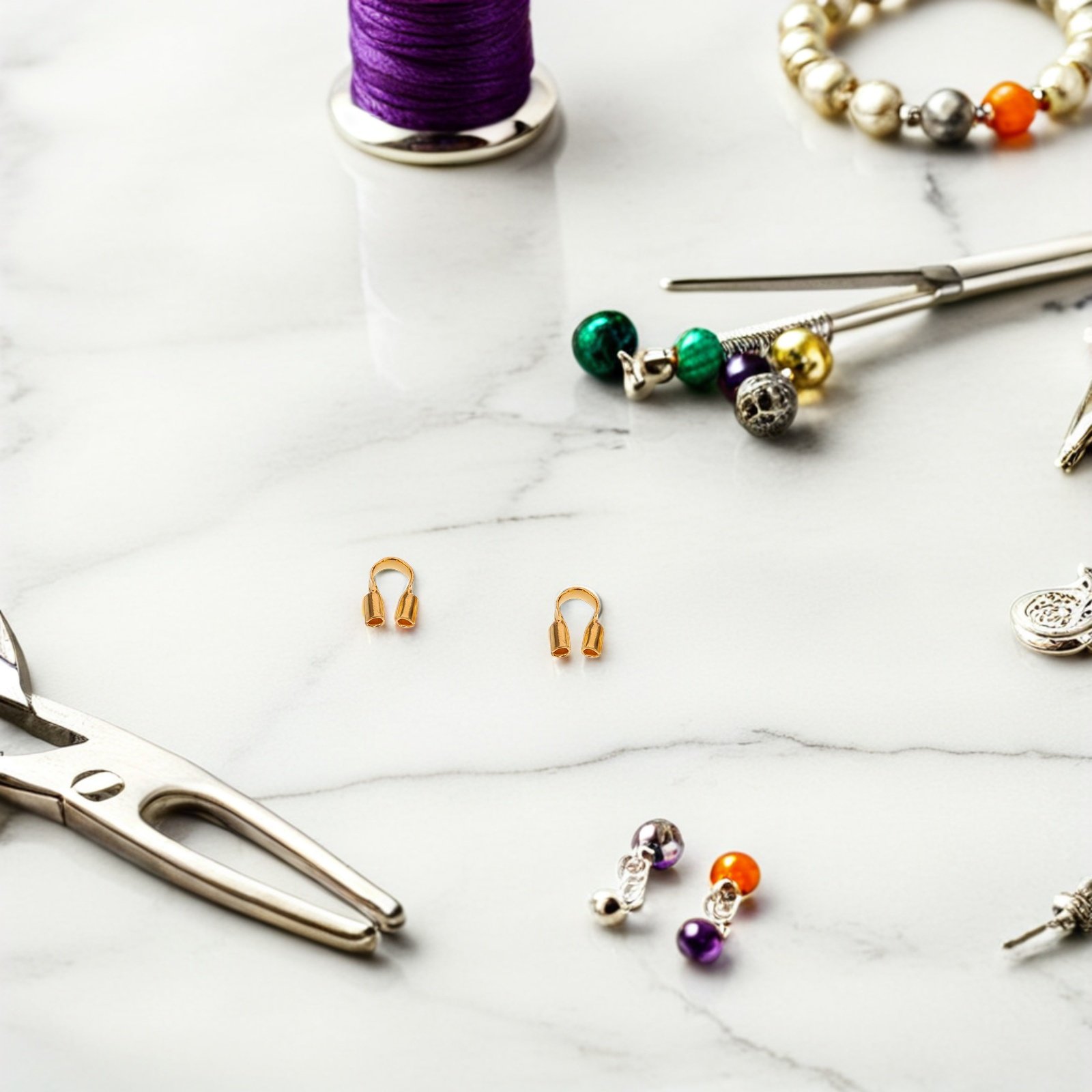 500 Stück Crimp-Röhrchen Draht – Jewelry Making Thread Bewertung und Preis