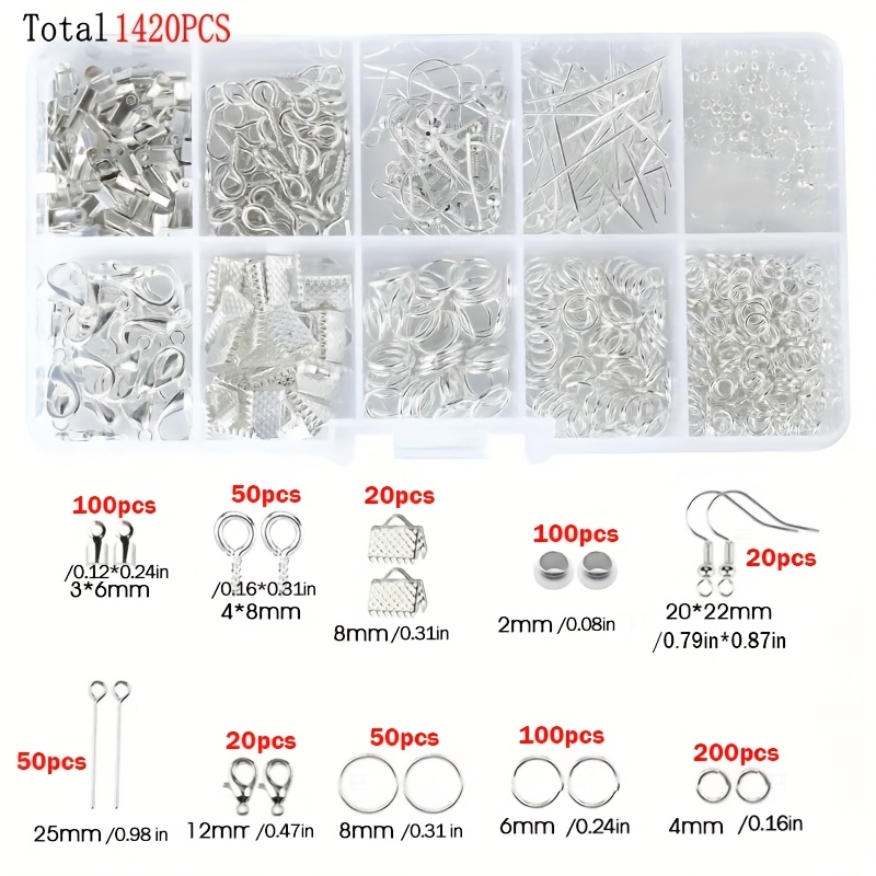 1420-teiliges Schmuckzubehör-S – Jewelry Making Kit Bewertung und Preis