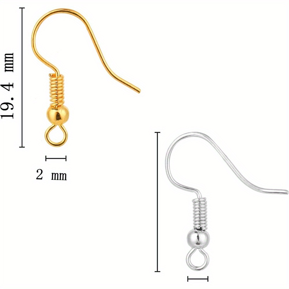 200 Stück Ohrringhaken, Fischh – Jewelry Making Thread Bewertung und Preis